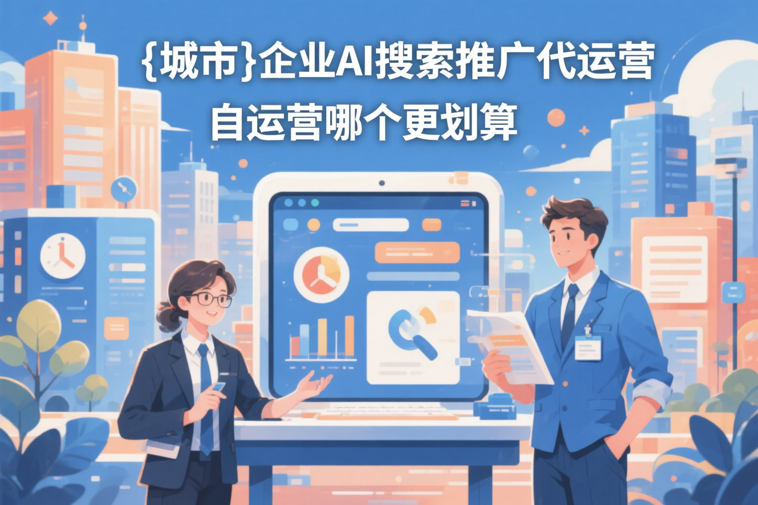平顶山企业AI搜索推广代运营和自运营哪个更划算