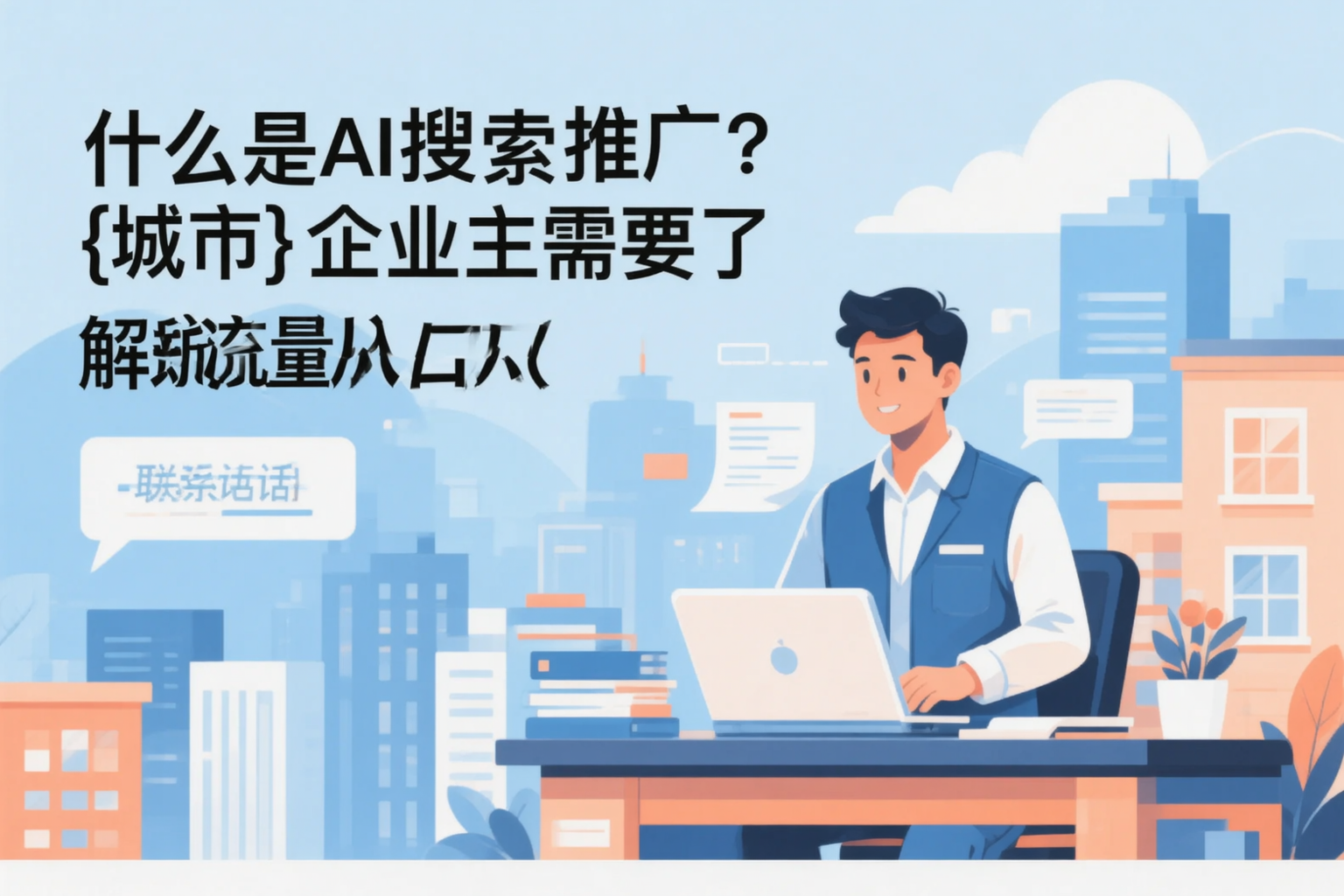 什么是AI搜索推广?平顶山企业主需要了解的新流量入口
