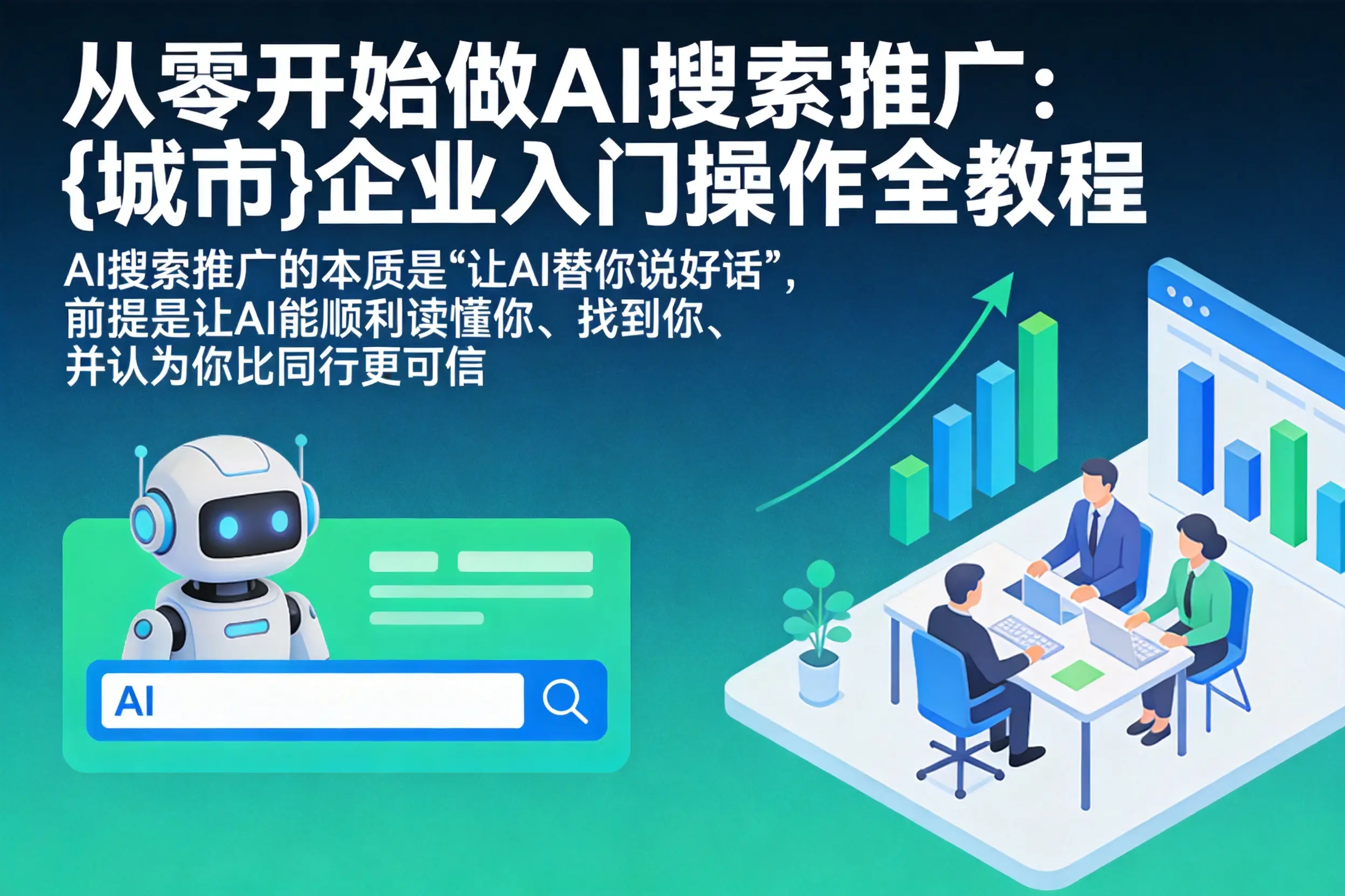 从零开始做AI搜索推广:平顶山企业入门操作全教程