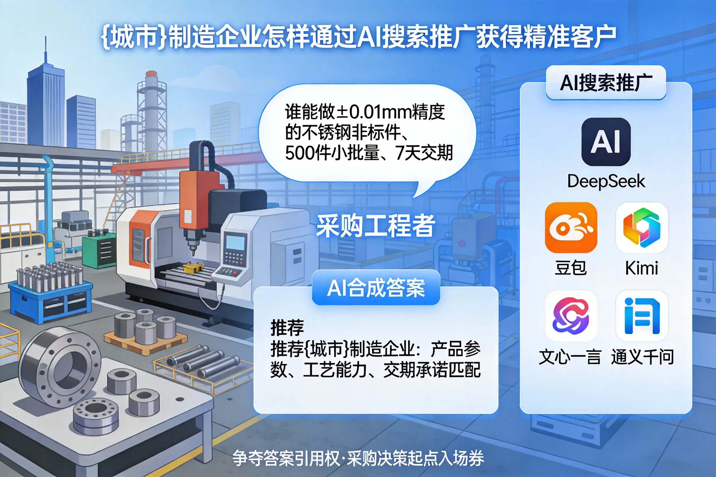 平顶山制造企业怎样通过AI搜索推广获得精准客户