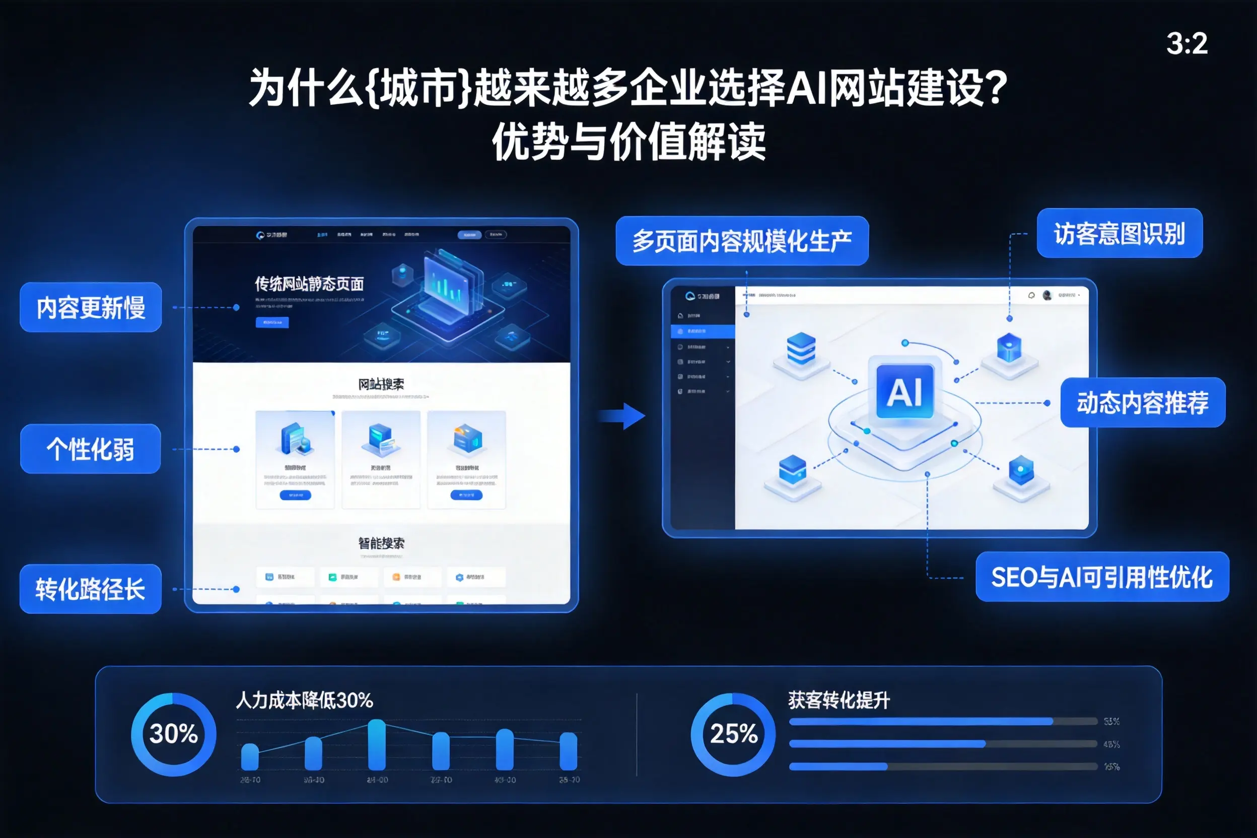 为什么平顶山越来越多企业选择AI网站建设?优势与价值解读