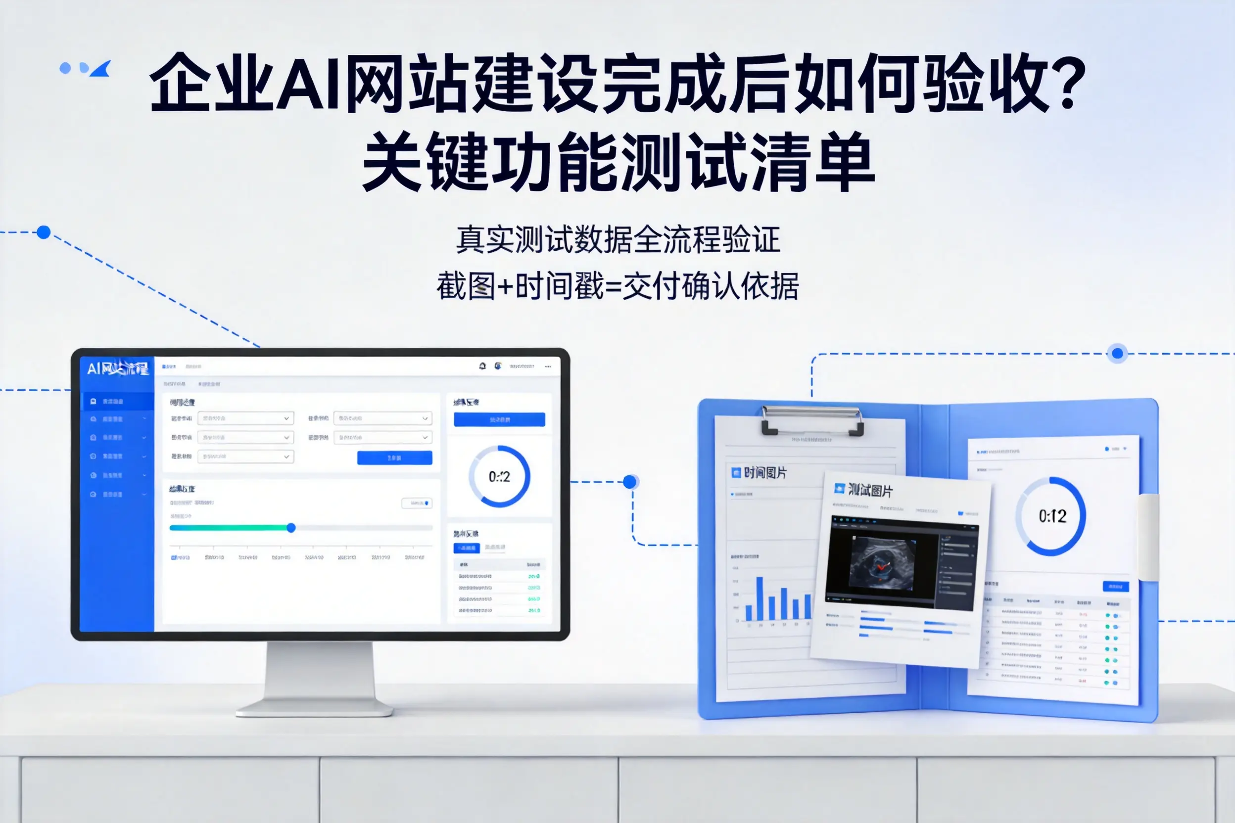 平顶山企业AI网站建设完成后如何验收?关键功能测试清单