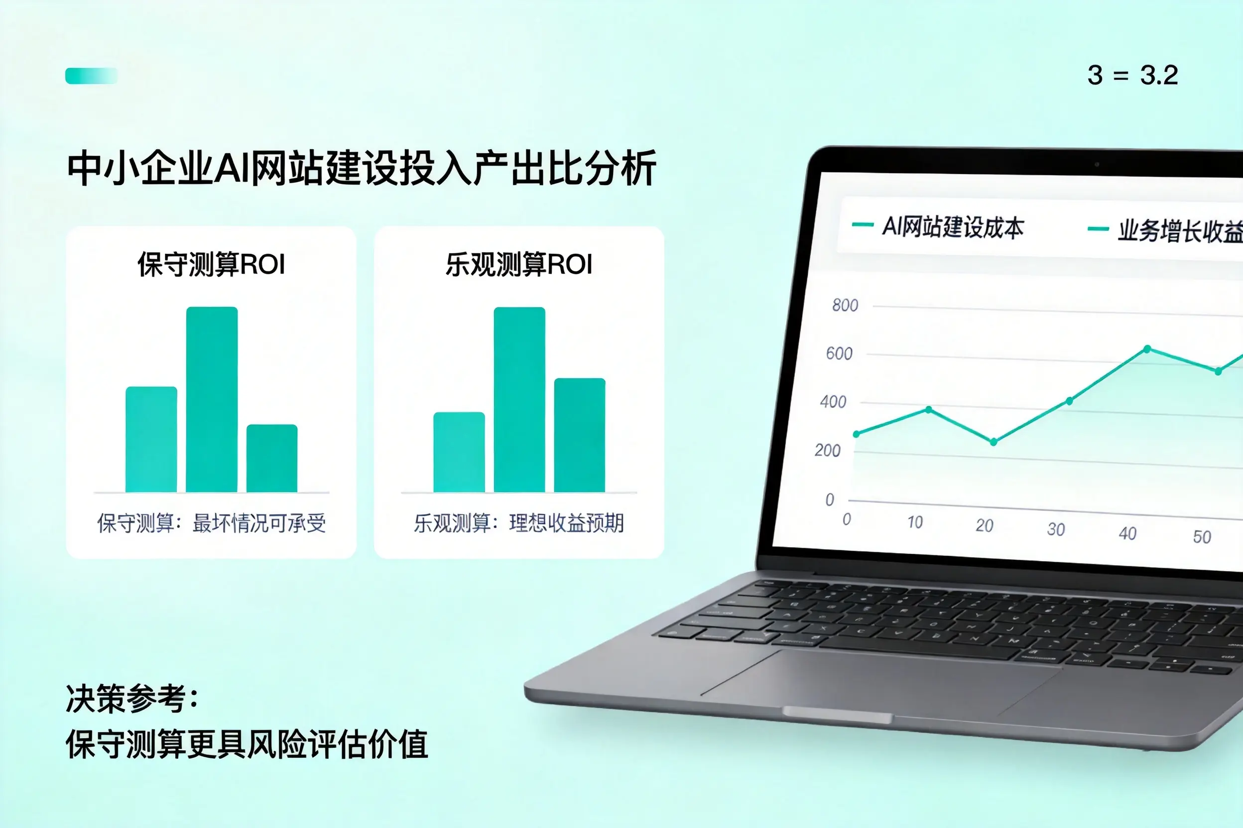 平顶山中小企业AI网站建设投入产出比怎么算?先看这份分析