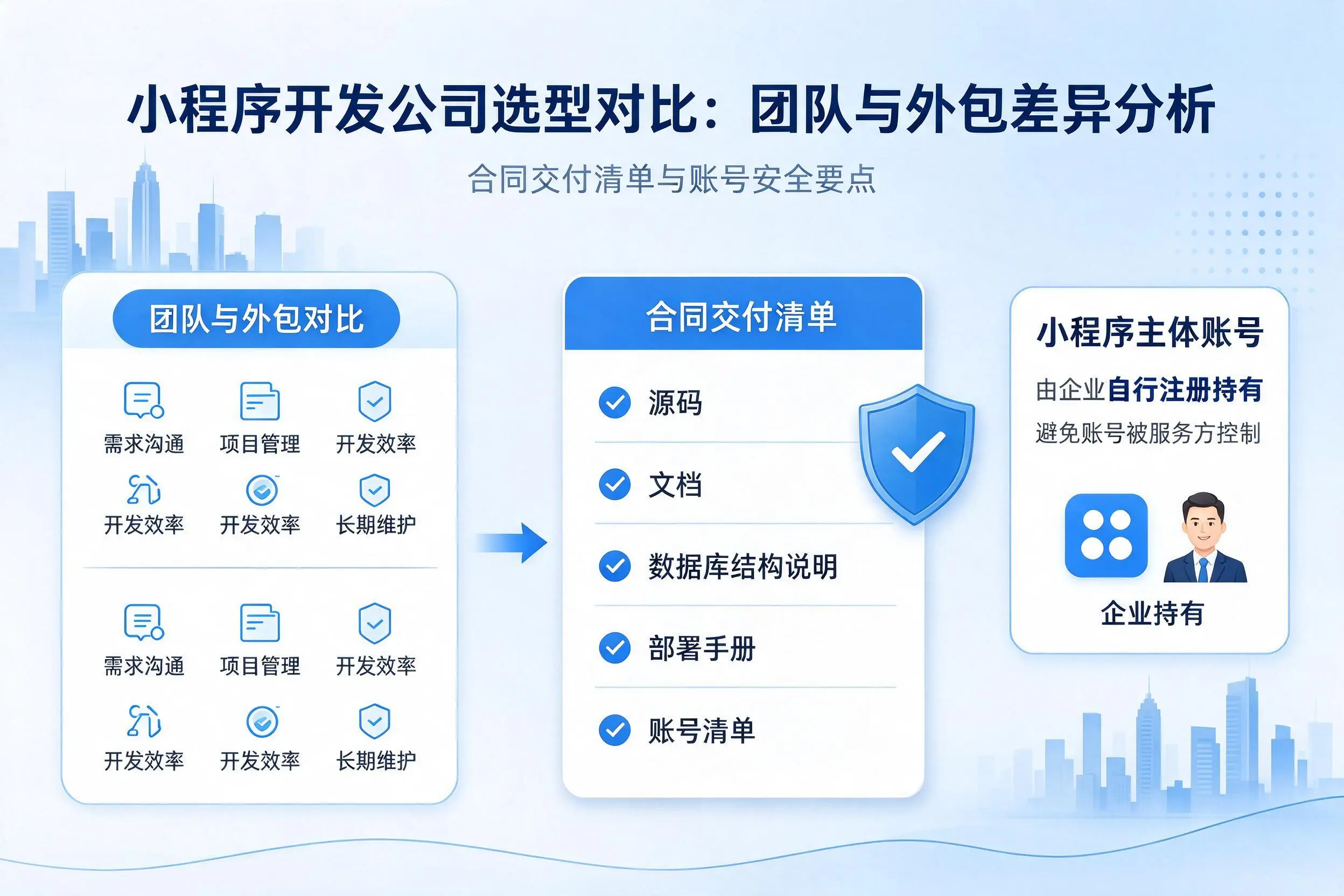 平顶山小程序开发公司选型对比：团队与外包差异分析