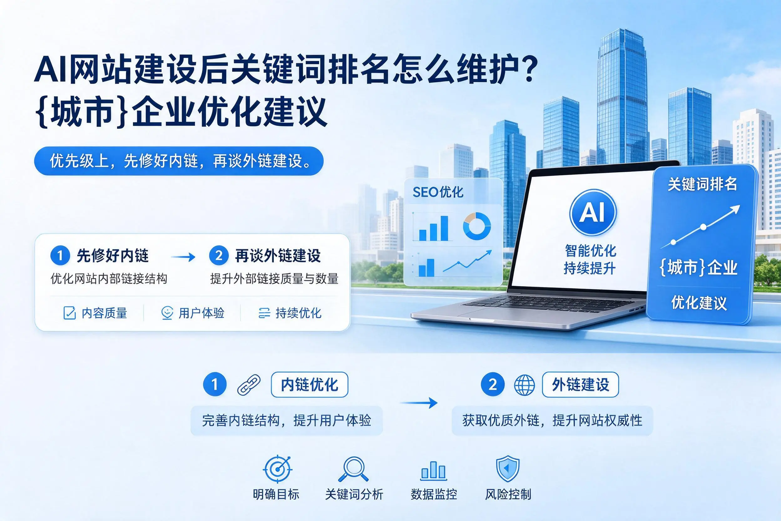 AI网站建设后关键词排名怎么维护？平顶山企业优化建议